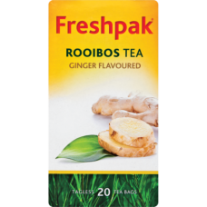 30G FRESHPAK GINGER ROOIBOS T/TEA BAGS