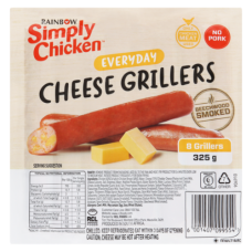 325G RAINBOW S/C CHEESE GRILLERS