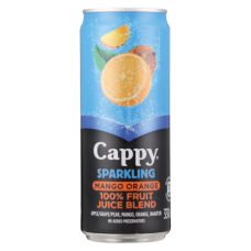 330ML CAN CAPPY SPARK MANGO ORANGE 100%