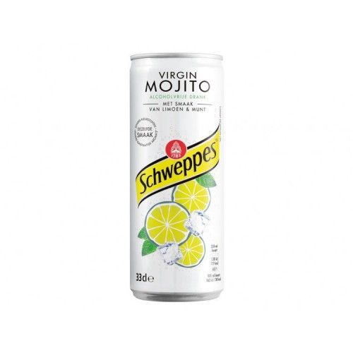 330ML CAN SCHWEPPES MOJITO LEMON & M