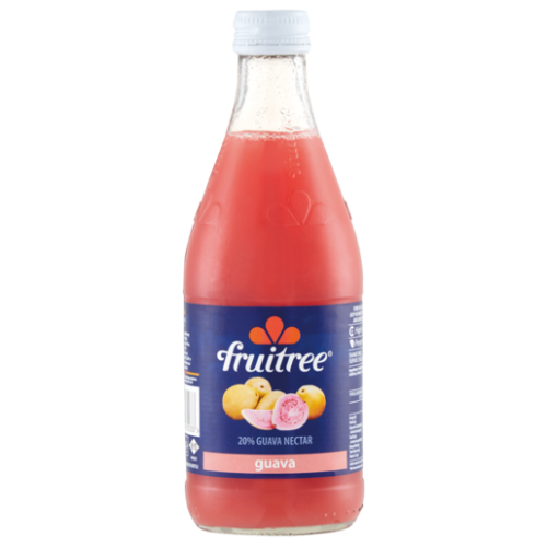 350ML FRUITREE 20% GUAVA NECTAR GL/BOT