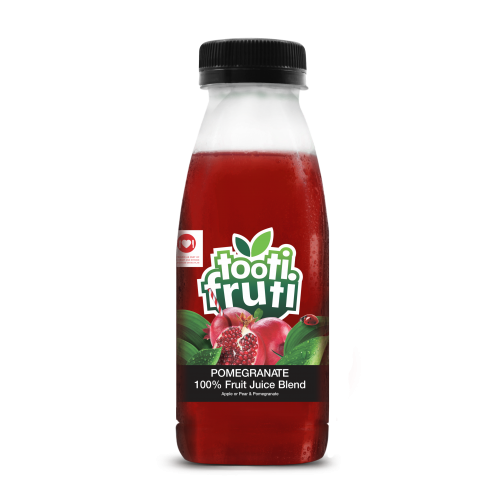 350ML TOOTI FRUTI 100% POMEGRANATE