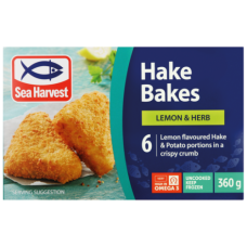 360G SEA HARVEST HAKE BAKES LEMON&HE
