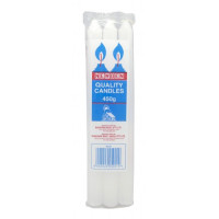 450G NEWDEN QUALITY WHITE CANDLES