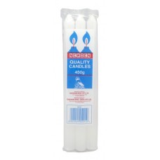 450G NEWDEN QUALITY WHITE CANDLES
