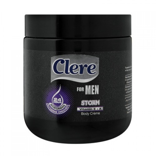 450ML CLERE 4MEN STORM BDY CREME VIT E+A