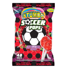 STUMBO SOCCER POPS CHERRY & PLUM 48&