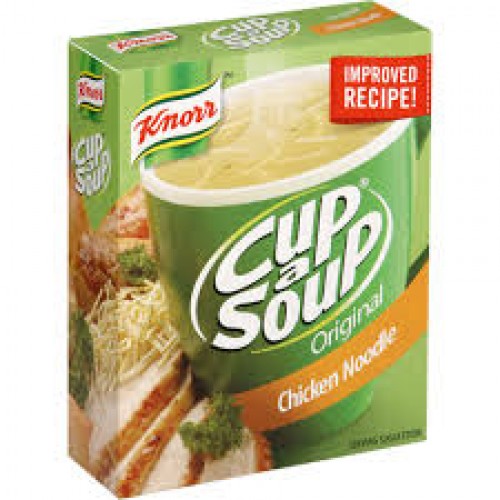 KNORR CUP a SOUP 4X20G CHICKEN NOODLE