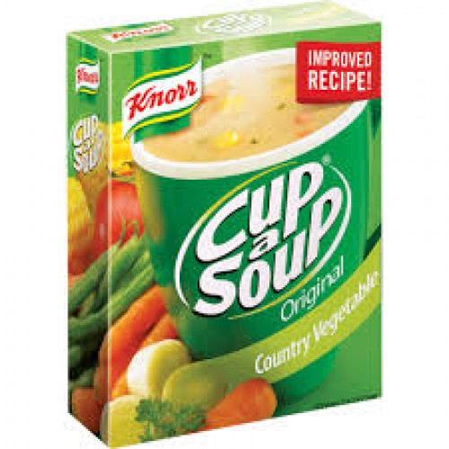 KNORR CUP a SOUP 4X20G COUNTRY VEGETABLE