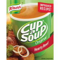 KNORR CUP a SOUP 4X20G HEARTY BEEF