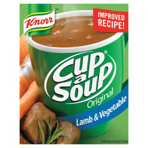 KNORR CUP a SOUP 4X20G LAMB & VEGETA