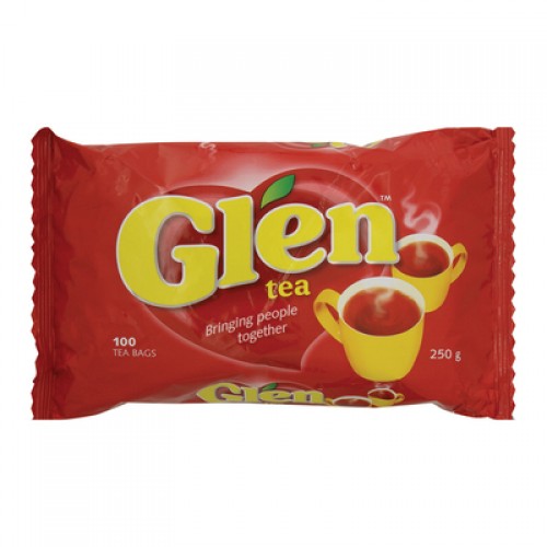 4X25G(10'S) GLEN TAGLESS TEA BAGS