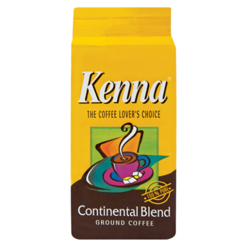500G KENNA CONTINENTAL BLEND GR/COFFEE