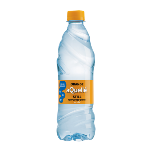 500ML AQUELLE STILL ORANGE WATER