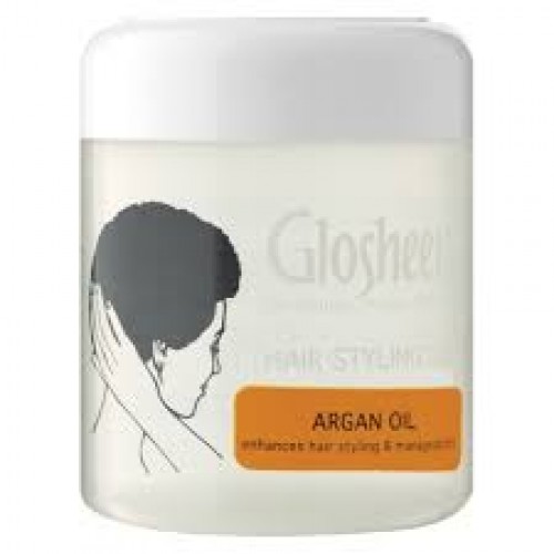 500ML GLOSHEEN S/G CLEAR ARGAN OIL