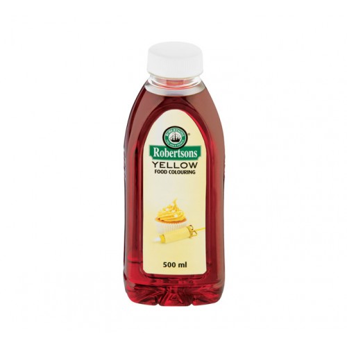 500ML ROBERTSONS YELLOW FOOD COLORING