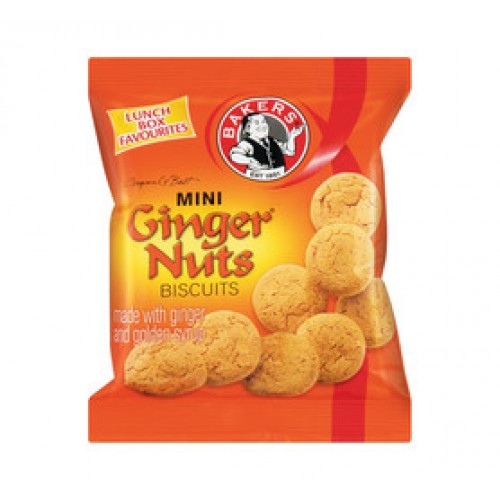 40G BAKERS MINI GINGER NUTS
