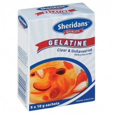 50G SHERIDANS GELATINE CLEAR & UNFLA