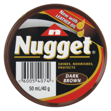 50ML NUGGET SHOE POLISH DARK BROWN