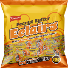 RICHESTER ECLAIRS PEANUT BUTTER 50'