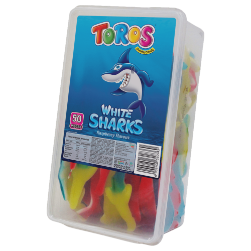 TOROS TUB 50'S WHITE SHARKS RASPBER