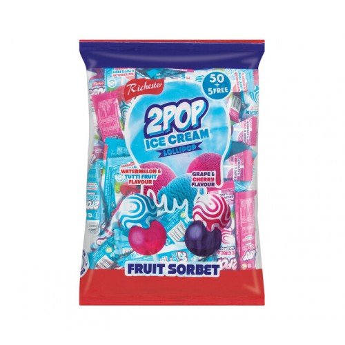 RICHESTER 2POP BAG FRUIT SORBET 55'