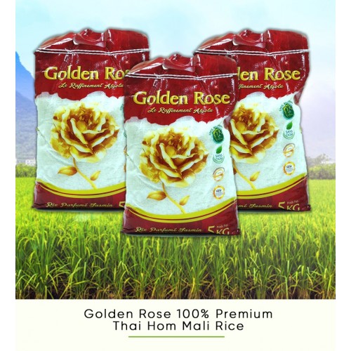 5KG GOLDEN ROSE THAI HOM MALI RICE