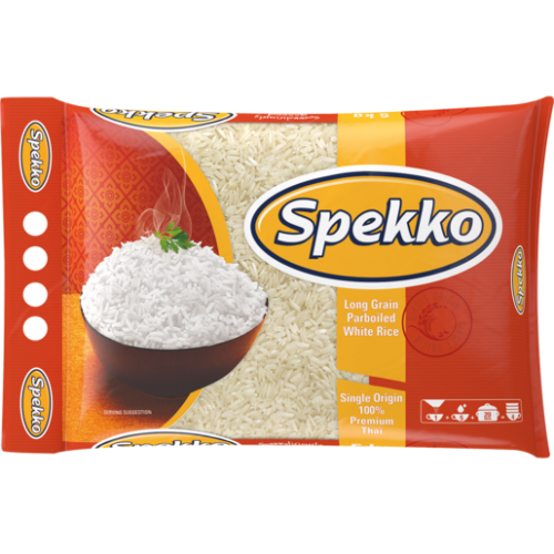 5KG SPEKKO LONG GRAIN PARBOILED W/RICE