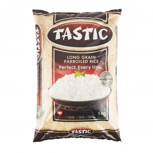 TASTIC 4X5KG LONG GRAIN PARBOILED RICE