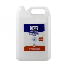 5L CLERE SANITIZING LIQUID 70%ALCOHOL