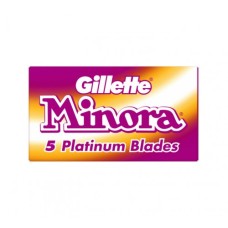 5'S GILLETTE MINORA PLATINUM BLADES