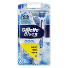 6'S GILLETTE BLUE 3 COOL COMFORTFRE