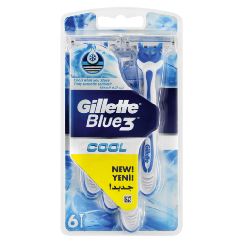 6'S GILLETTE BLUE 3 COOL COMFORTFRE