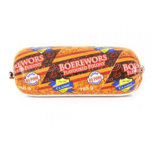750G CLASSIC POLONY BOEREWORS