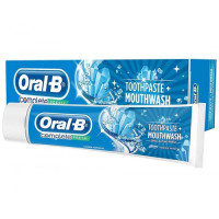 75ML ORAL-B 2IN1 FRESH MINT T/P+M/WASH