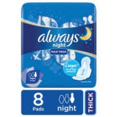 8'S ALWAYS PAD MAXI NIGHT EXTRA LON