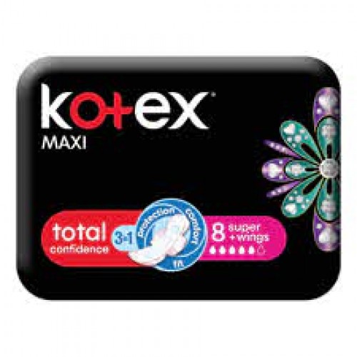 8'S KOTEX MAXI SUPER+WINGS