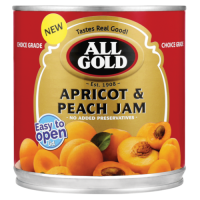 900G ALL GOLD APRICOT & PEACH JAM