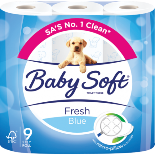 9'S BABY SOFT 2PLY T/T FRESH BLUE 3