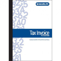 A5 MARLIN TAX INVOICE PEN CARBON BOOK