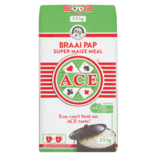 ACE MAIZE MEAL 8X2.5KG BRAAIPAP