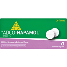 ADCO NAPAMOL TABLETS 20'S