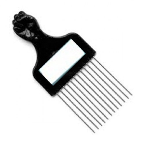 AFRO COMB WITH MIRROR MIXED COLOURS