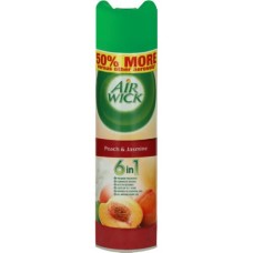 AIRWICK 6X280ML PEACH & JASMINE 6in1