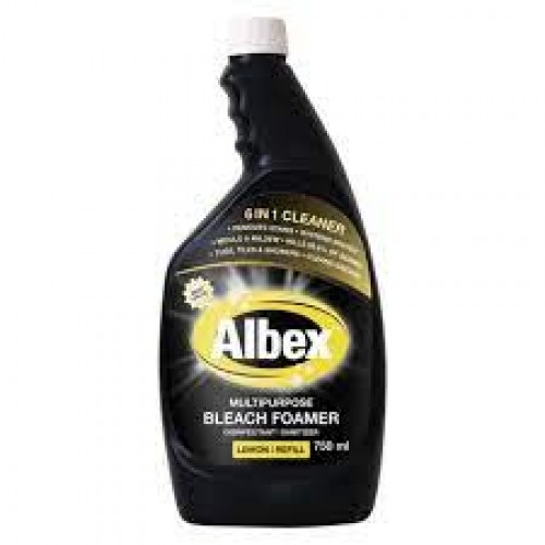 ALBEX SPRAY BLEACH 6X750ML REFILL REG