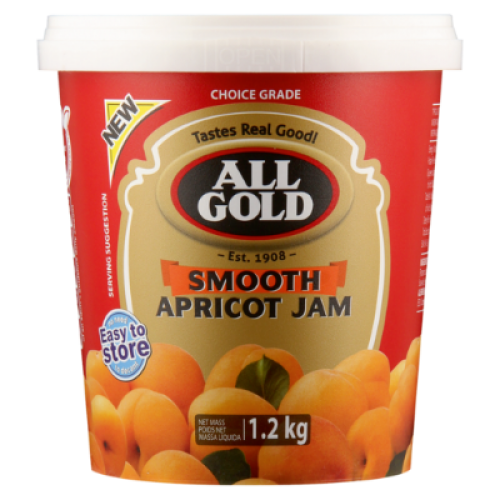 1.2KG ALL GOLD  SMOOTH APRICOT JAM