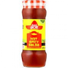 ALL JOY SALSA 12X375ML HOT & SPICE