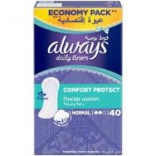 ALWAYS LINER 18X20'S NORMAL UNSCENT