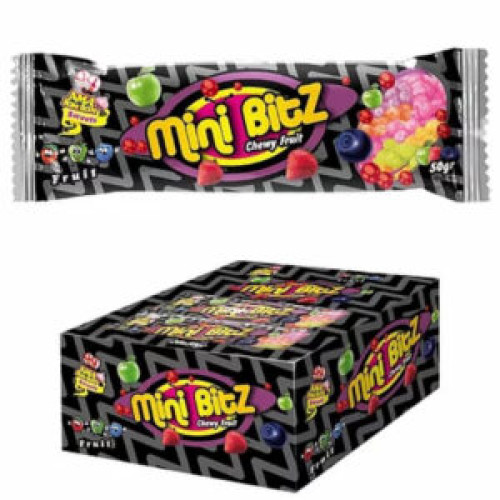 AMA BOMBOM 20X40G MINI BITEZ BLACKCURRAN