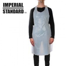 DISPOSABLE APRON 100'S WHITE